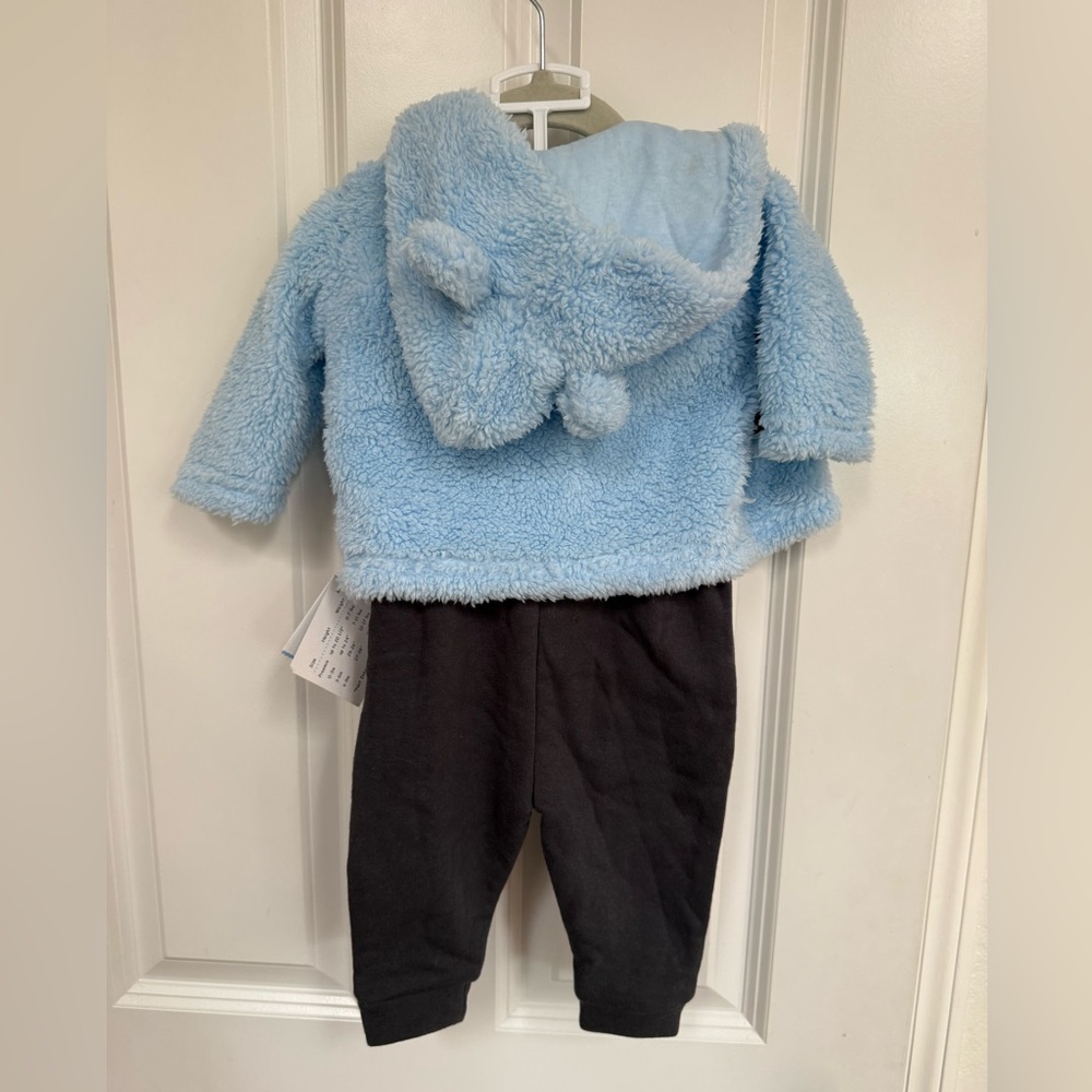Tattle Tails Blue Bear Jacket and Onesie Set - Picture 7 of 7